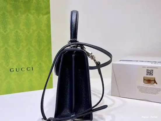 Hyper Peter handle bag with top small Web Ophidia GUCCI 0526